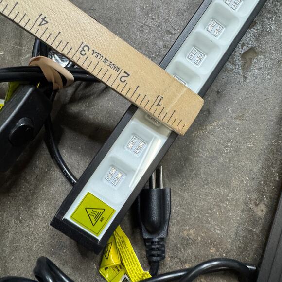 38W LED UV Blacklight Bar 385-400nm Stage Wash Light BT38C UVA Glow Party 4 Pack - Picture 3 of 10